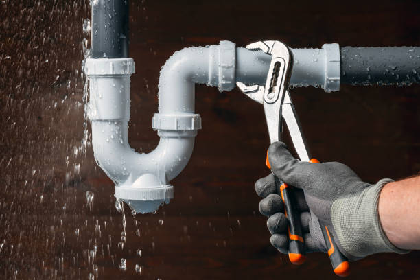 Professional Plumbing technician working in Blairs, VA